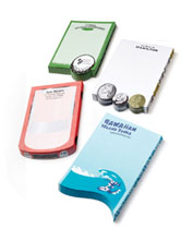 Die Cut Pads in Distinctive Shapes